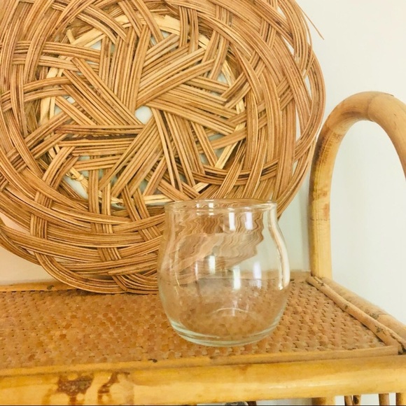 Small Clear Glass Candle Votive Jar - Picture 5 of 5